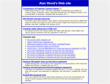 Tablet Screenshot of alanwood.net